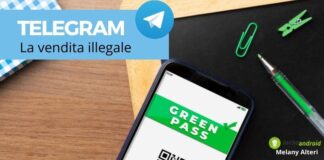Telegram: attenti ai vostri green pass, potrebbero esser stati venduti sul portale