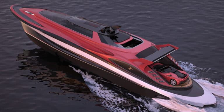 ferrari yacht