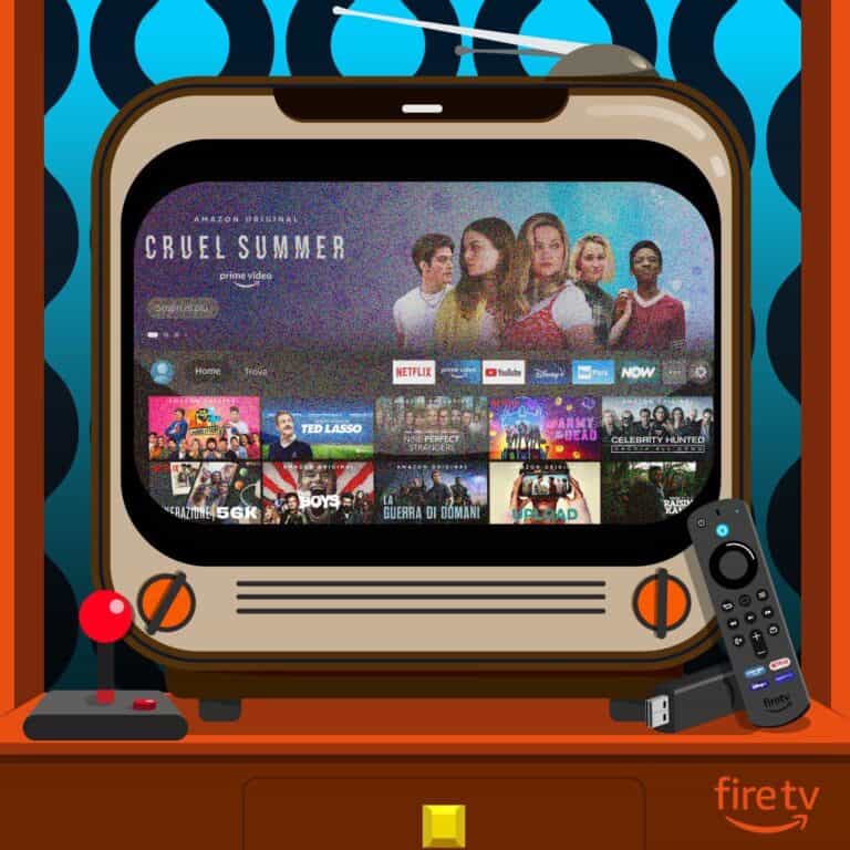 Amazon Fire TV per una TV di vecchia generazione che diventa smart