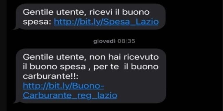 roma scam truffa bonus