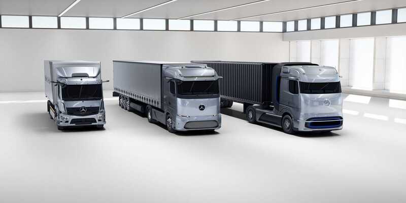 Mercedes svela alcune info sul nuovo camion eActros Longhaul