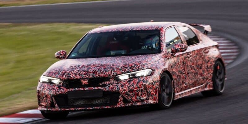 Nuova Honda Civic Type R al Nurburgring
