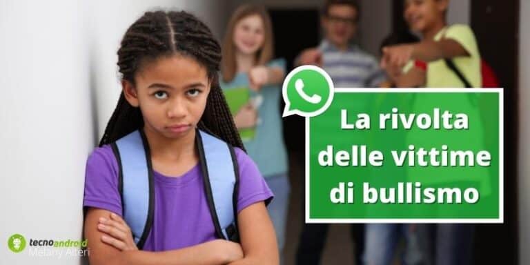 Whatsapp: rivolta delle vittime di bullismo, creano un gruppo e denunciano i bulli