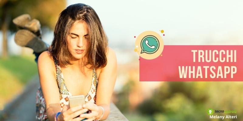 Whatsapp: hai bisogno di inviare un messaggio rapido? Ecco la soluzione!