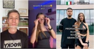 Parlare in corsivo: la nuova moda social arriva da TikTok