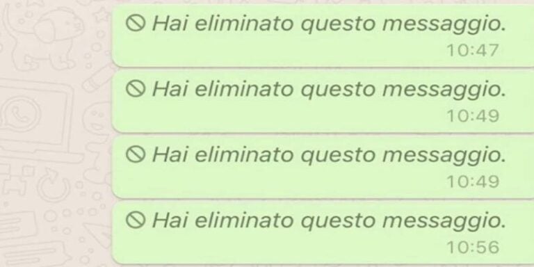 messaggi eliminati whatsapp