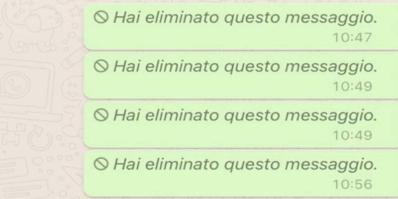 messaggi eliminati whatsapp