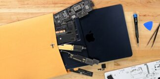 Apple, MacBook Air, 2022, M2, iFixit