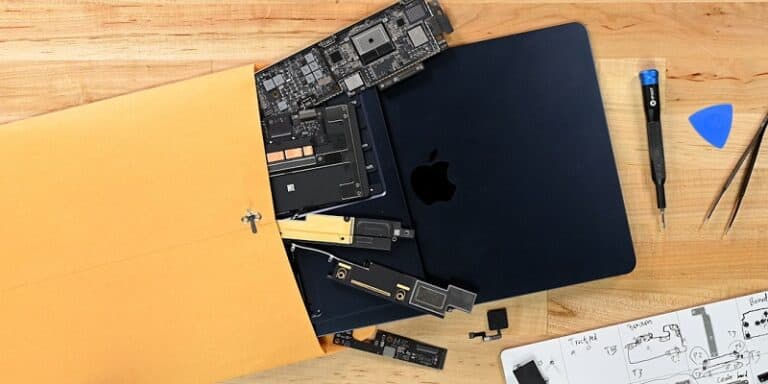 Apple, MacBook Air, 2022, M2, iFixit