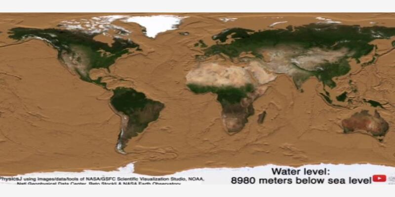 Immagini satellitari shock la NASA mostra l’acqua prosciugarsi 2