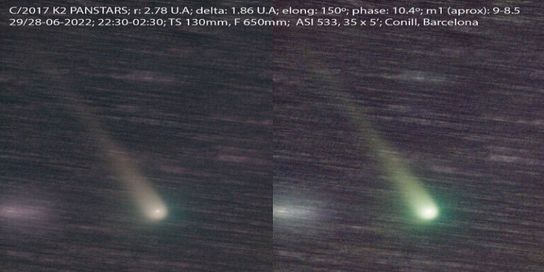 La Cometa 2017 k2