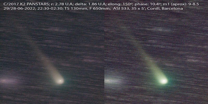 La Cometa 2017 k2