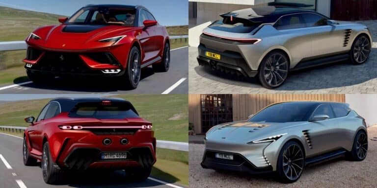 Scontri epici tra SUV Ferrari Purosangue vs Bugatti e Lambo