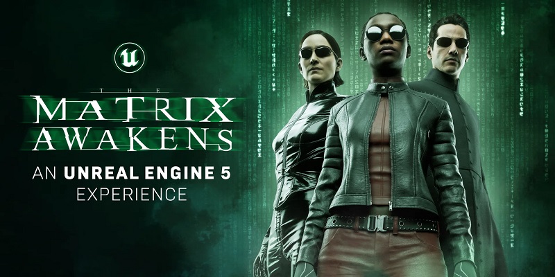 The Matrix Awakens, Unreal Engine 5, Epic Store, Sony, Microsoft