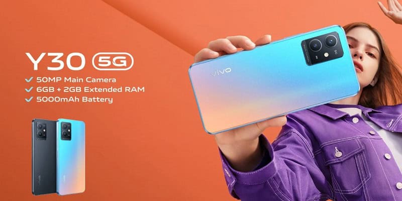 Vivo Y30 5G ufficiale