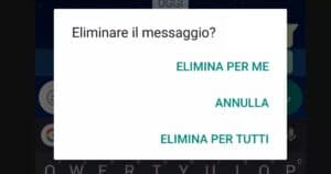 Whatsapp estesa la durata massima consentita per eliminare un messaggio