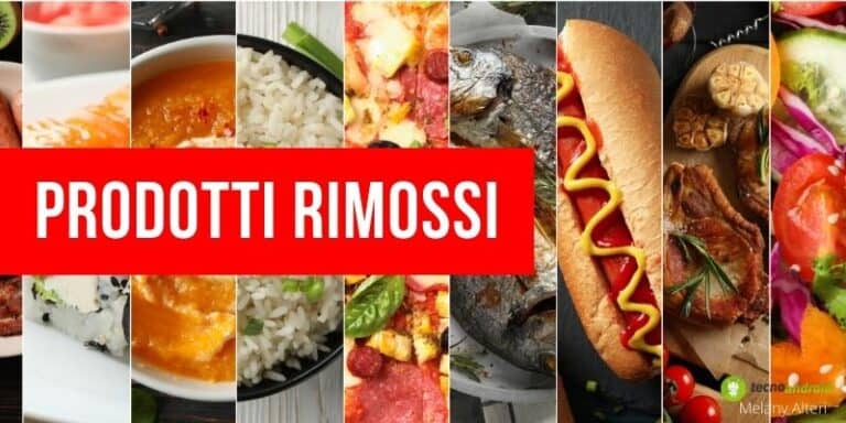 Prodotti ritirati: salutate questi alimenti, non li vedrete più sulle vostre tavole