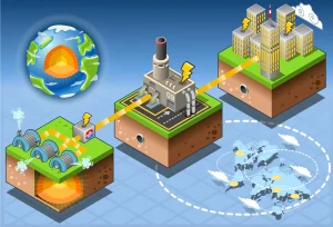 energia-illimitata-geotermica-illustrazione