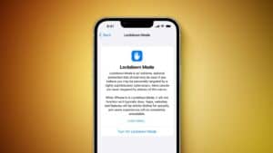 iphone lockdown mode apple