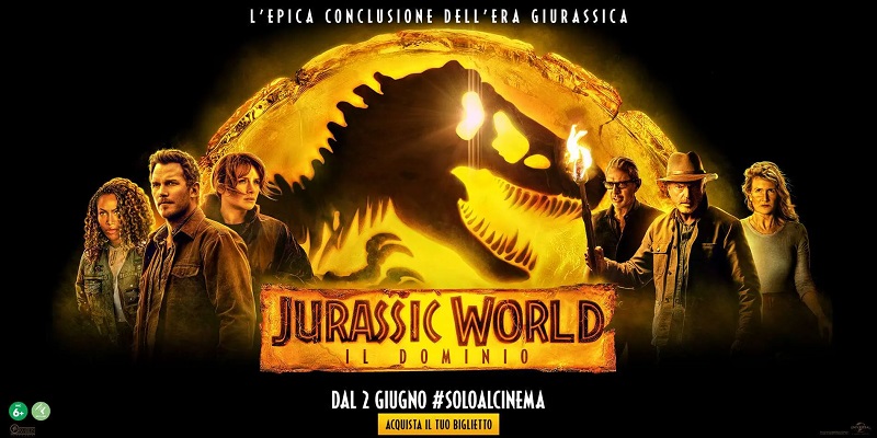 Jurassic World, Il Dominio, Dominion, Jurassic Park