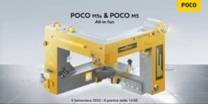 Poco M5 M5s evento