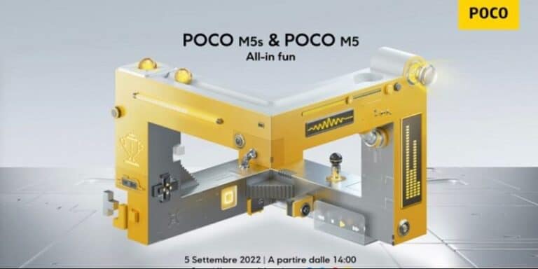 Poco M5 M5s evento