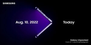 Samsung, Galaxy Unpacked, Galaxy Z Fold 4, Galaxy Z Flip 4, Galaxy Watch 5