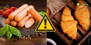 Prodotti ritirati: grave pericolo, noti cornetti e wurstel scomparsi dal mercato