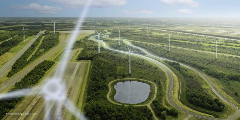 Mercedes sta costruendo un parco eolico
