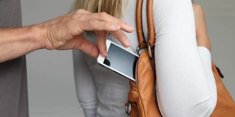 Smartphone rubato