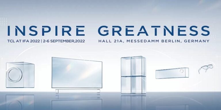 TCL, IFA 2022, Inspire Greatness, elettrodomestici