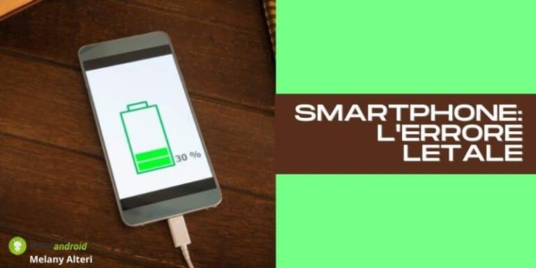 Smartphone in carica di notte: l'errore madornale che ognuno di noi fa