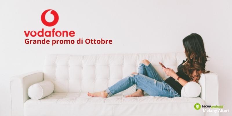 Vodafone: con la promo di ottobre ti aspettano voucher e omaggi irripetibili