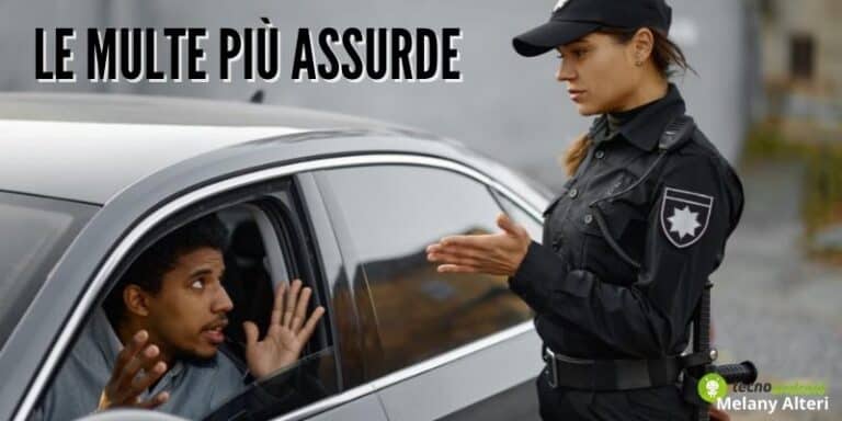 Multe Auto: le più strane sanzioni direttamente dal Codice della strada