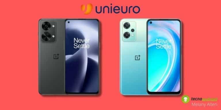 OnePlus: Nord 2T5G e Nord CE 2 Lite5G sono ora disponibili da Unieuro