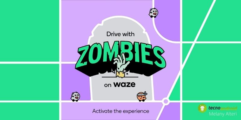 Waze: in occasione di Halloween l'app di navigazione si riempie di zombie