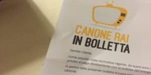Canone Rai addio
