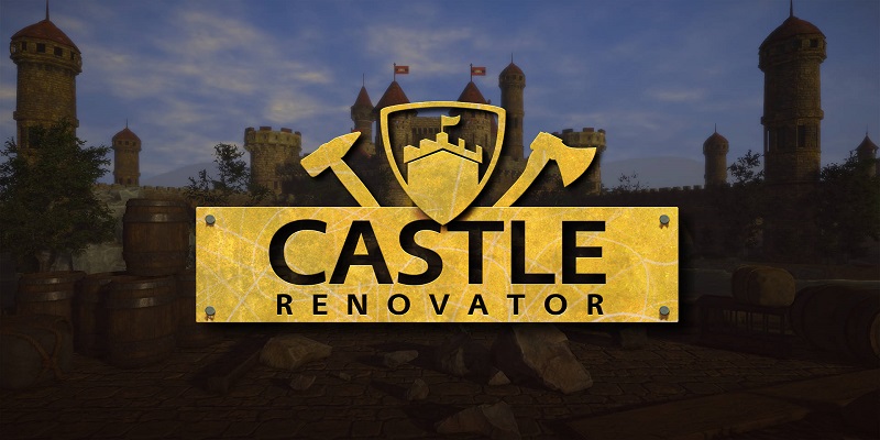 Castle Renovator, simulatore, PS5, PS4