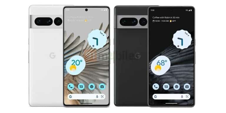 Google, Pixel 7, Pixel 7 Pro, render, Made by Google