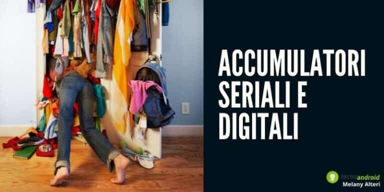 Accumulatori digitali: ecco perché non riusciamo a sbarazzarci di oggetti e foto