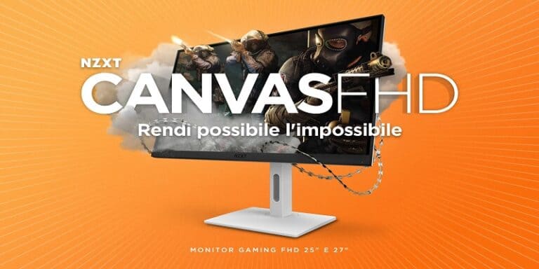 NZXT, monitor, Canvas