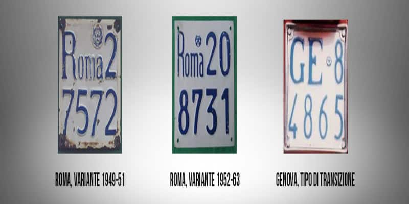 Set Portatarghe Ant Post In Alluminio - Foto 3