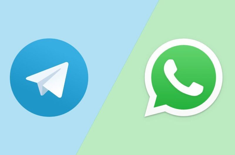 Telegram distrugge WhatsApp per più motivi: è addio all'app colorata di verde