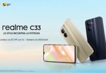realme C33 è lo smartphone entry-level più elegante, ora arriva in Italia