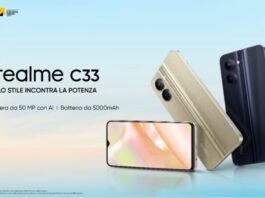 realme C33 è lo smartphone entry-level più elegante, ora arriva in Italia