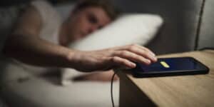 smartphone notte