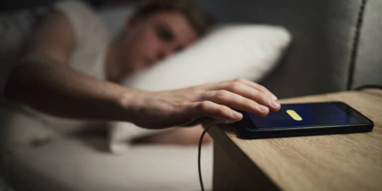 smartphone notte