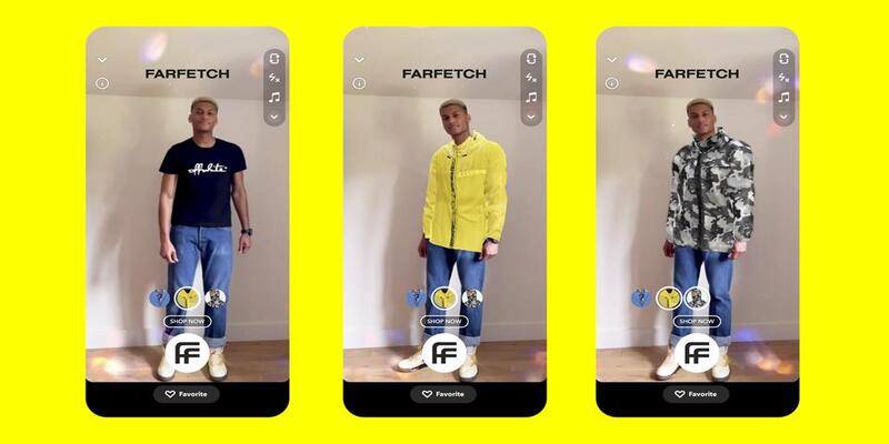 snapchat-consente-utenti-provare-acquistare-vestiti-direttamente-app
