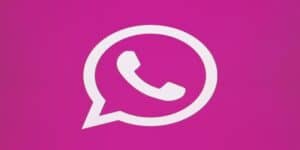 whatsapp pink