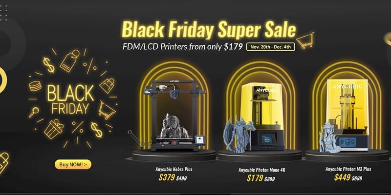 Anycubic-stampanti-3D-offerte-Black-Friday